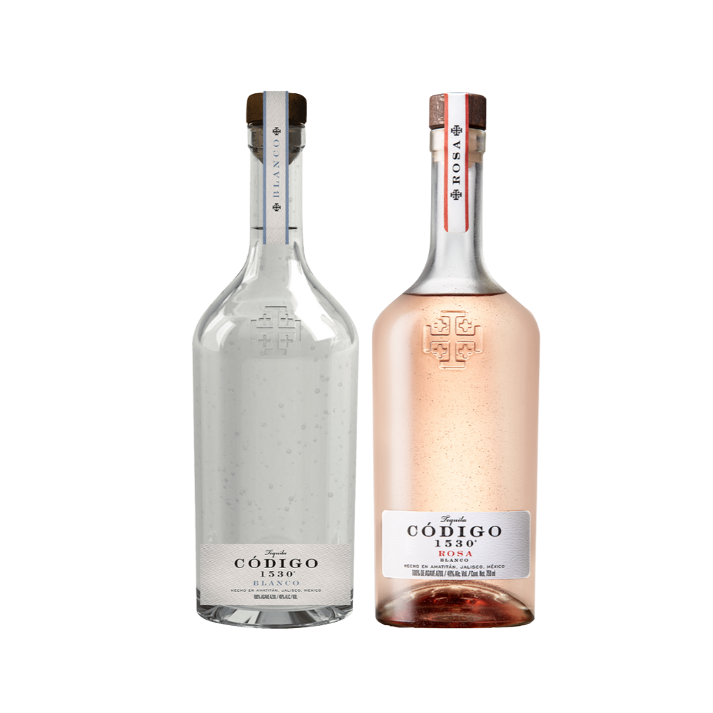Codigo 1530 Tequila Perfect Pairing (Blanco & Rosa Blanco) 75cl