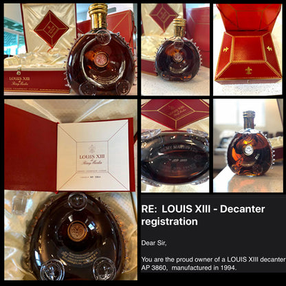 Rémy Martin Louis XIII Grande Champagne Cognac (1994 Old Bottling) 75cl