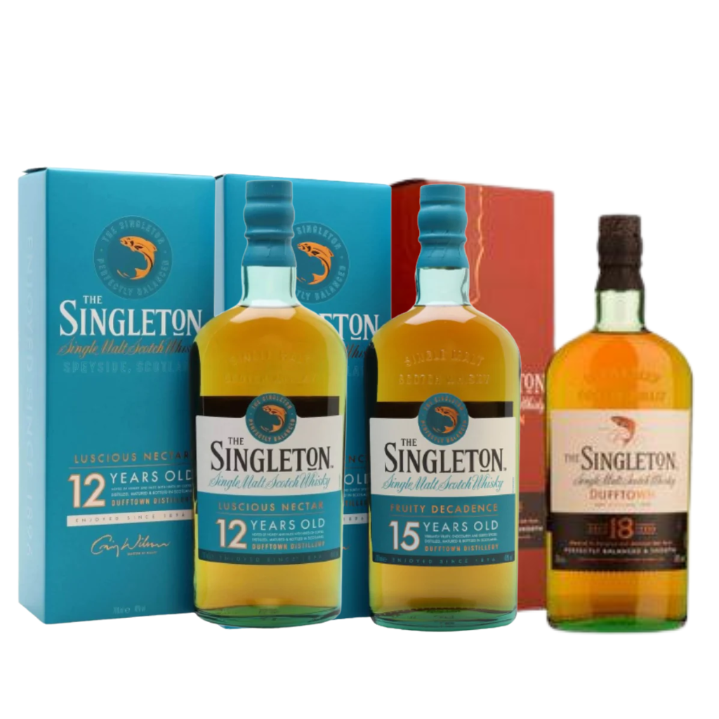 Singleton of Dufftown Bundle (12YO, 15YO, 18YO) 70cl