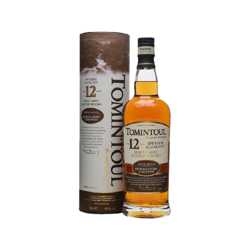 Tomintoul 12 Year Old Oloroso sherry Scotch Whisky – Singlemalt.ph