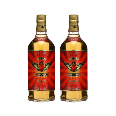 XXX Siglo Treinta Tequila Gold 75cl (2 Bottles)